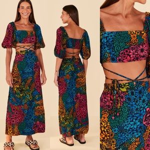 Farm Rio Set - Cropped top and skirt